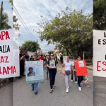 Marchan de nuevo por la paz en Escuinapa; reclaman inacción ante ola de ejecuciones y desapariciones