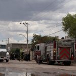 Sofocan bomberos incendio de grandes dimensiones en bodega de la colonia 3 de Mayo