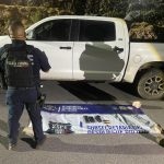 Asegura SSPE vehículo con placas sobrepuestas en Ciudad Aldama