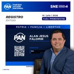 Confirma Alan Falomir su registro como aspirante del PAN a la Alcaldía de Chihuahua