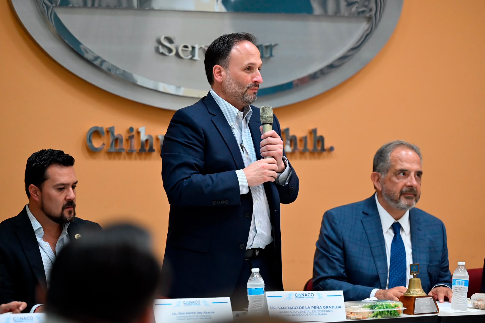 Presenta Santiago De la Peña “Movilidad que conecta oportunidades” ante integrantes de CANACO