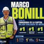 Marco Bonilla figura entre los alcaldes mejor evaluados del país según Rubrum