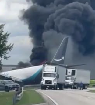 Se estrelló avión de Amazón Prime