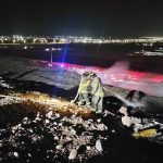 Controlaron incendio del relleno